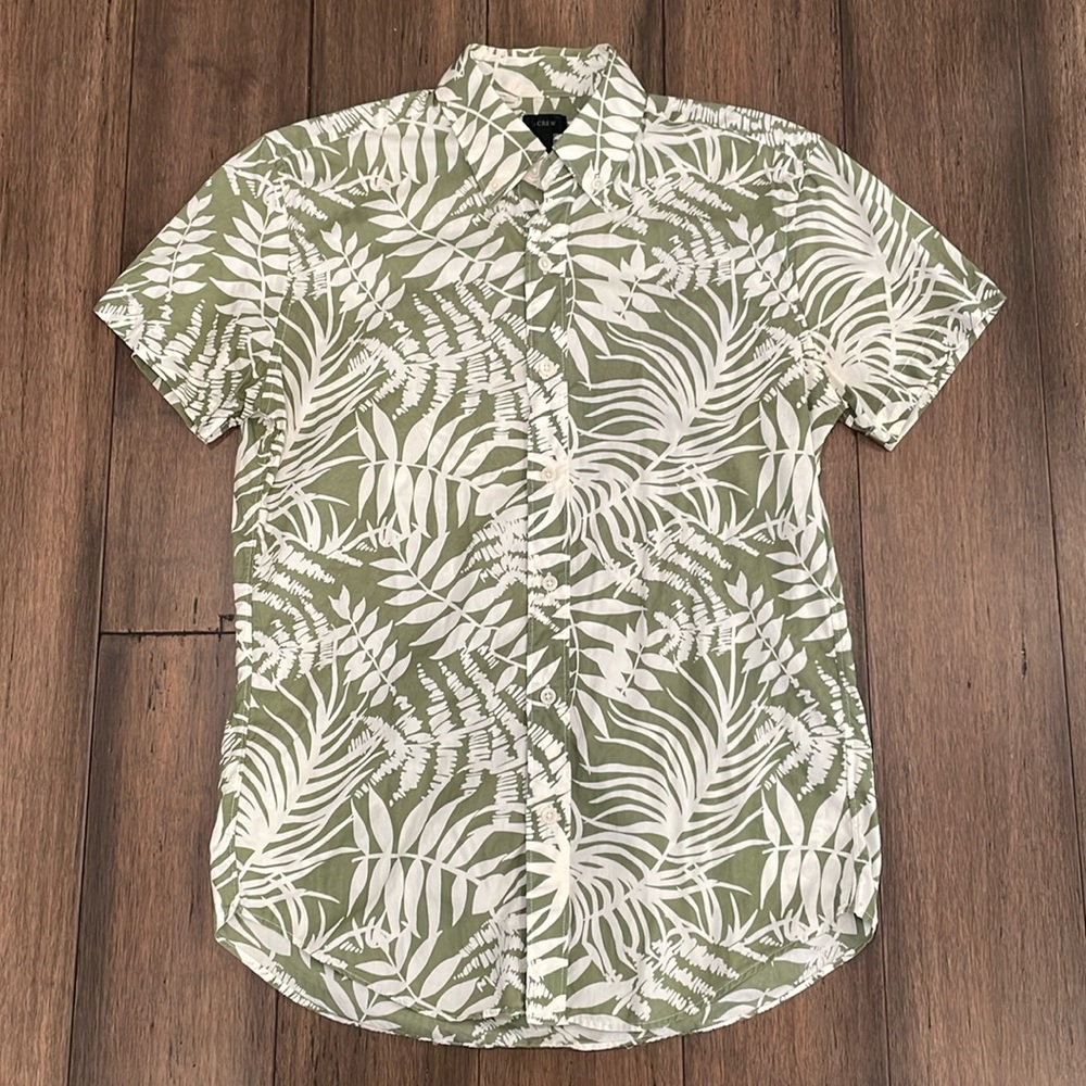J. Crew Short Sleeve Button Down Shirt